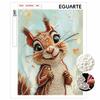 Pearl Painting Kit DIY Cute Squirrel Animal Wall Art Home Decoration Painting