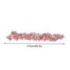 Fall Maple Leaves Garland Hanging Artificial Autumn Garland  Pink Maple Pumpkin Fall Wreath for  Halloween Thanksgiving Decor