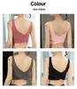 Shockproof Women's Sports Bra: Anti-Sagging, Stylish Yoga Vest, Beautiful Back Design