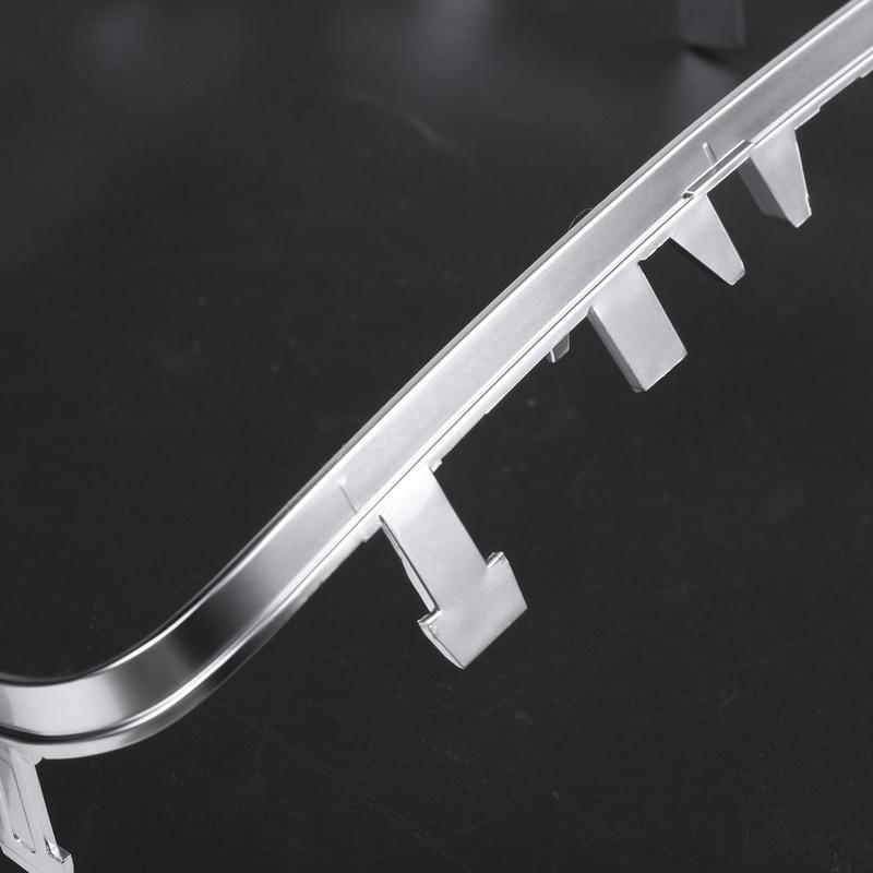 AA92-Car Cup Holder Frame Trim Sticker For Mercedes Benz C Class W205 GLC Class W253 2015-2018 Car Interior Styling Accessories