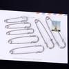 10 Pieces DIY Safety Pins Blanket Pins Spring Lock Pins for DIY Brooch Making