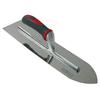 Faithfull Flooring Trowel Stainless Steel Soft Grip Handle 16 X 4in