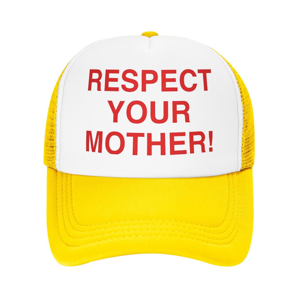 Respektiere deine Mutter Baby Harrys Styles Zusammen Zusammen Tour Netz-Sonnenhüte Wandern Angeln Snapback-Kappe Damen Unisex Hüte
