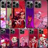 H-Hazbin Angel Dust Ξενοδοχείο Θήκη Τηλεφώνου Για Apple Iphone 16E 16 Pro Max 15 Plus Μαλακή 13 12 Mini Κάλυμμα 11 14 Pro Max Capa 8 7 SE Αυτή