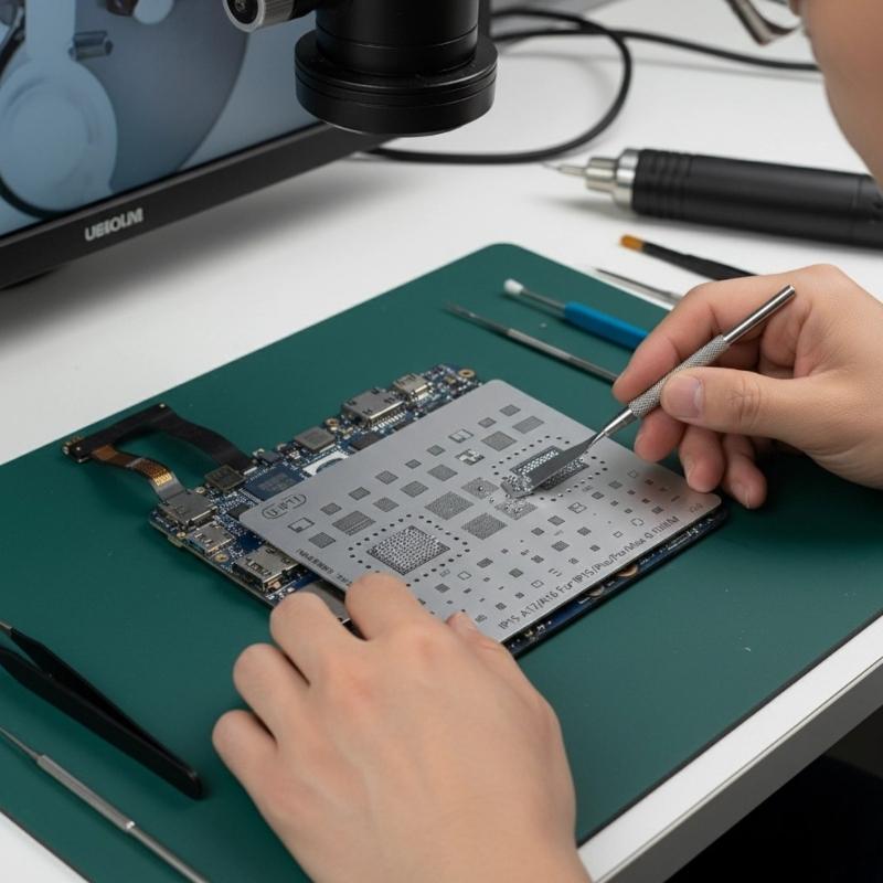 High Hardness Steel Solder Template Stencil Circuit Board Making Proofing Hole Mainboard Processing Board Repair