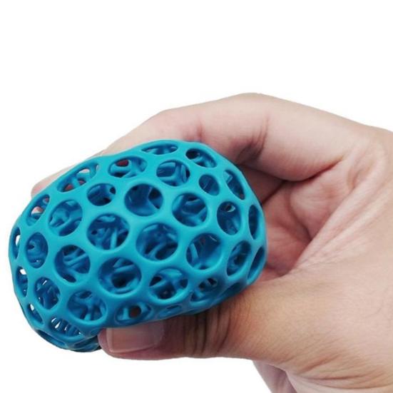 Ball Toy 3D Print Stretch Lightweight Soft Stress Relief Decompression Adults Kids Hand