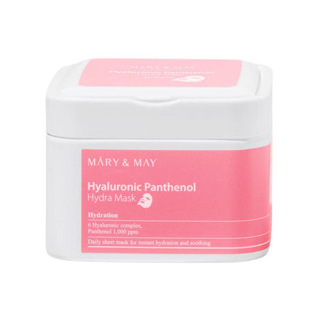MARY & MAY Hyaluronic Panthenol Hydra Mask 30 Sheets