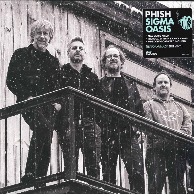 

LP Record PHISH - Sigma Oasis (Seafoam/Black Split Vi JEMP1097 JEMP 2020 US Rock