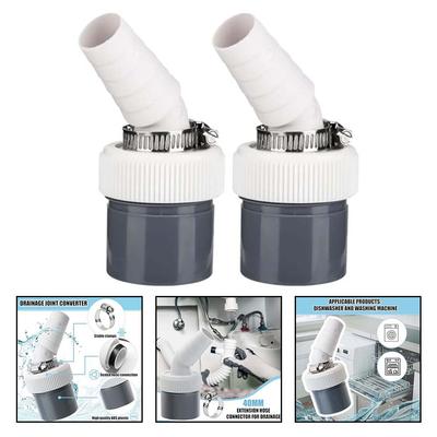 Łatwe Podłączenie Adapter Odpływu Wąż Odpływowy Zmywarki Złączka Rury Odpływowej Średnica Rury 40 MM Solidna Konstrukcja