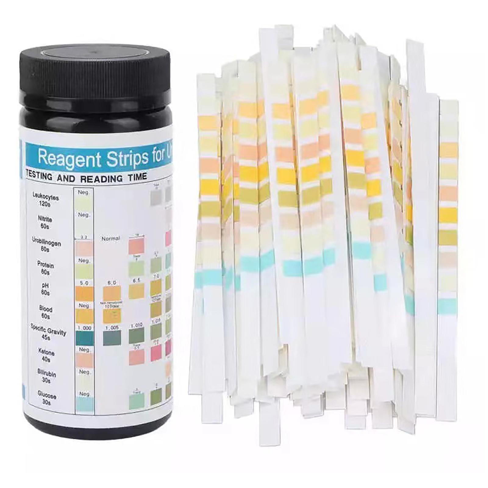 

Urinalysis Reagent Strips 10 Parameters Urine Test Paper for Human At Medical Institutions