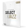 D'Addario WoodWinds Daddario Reed for Alto Saxophone USDA Organic Certified SELECT JAZZ Filed ORS...