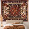 Bohemian Sun Moon Mandala Tapestry Tribal Ethnic Geometric Wall Hanging for Living Room Home Decor Wall Hanging Tapestry