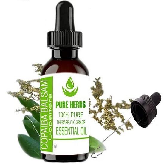 

Чисті Трави Бальзам Копайба (Копаїфера лікарська) Чиста та натуральна ефірна олія терапевтичного класу з піпеткою 10 ml