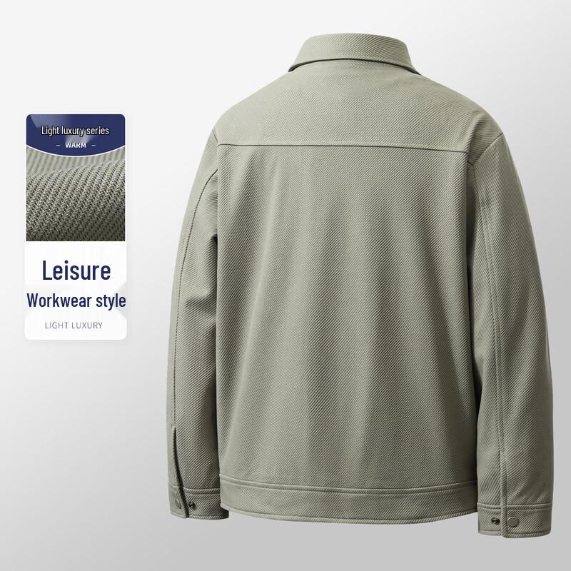 Hodo Men's High-Density Textured Workwear Jacket