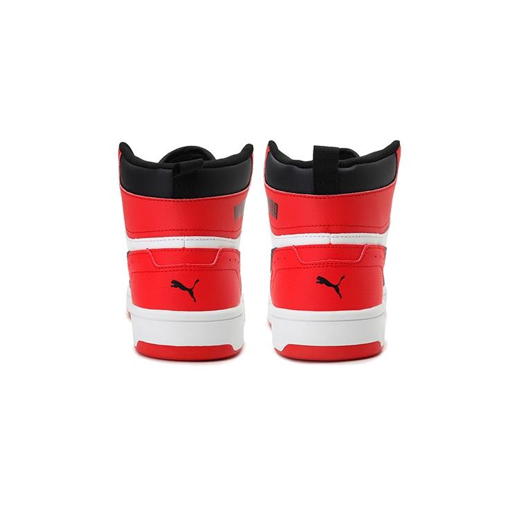 (GS) PUMA Rebound Joy 'Black White Red' Kids' 374687-03