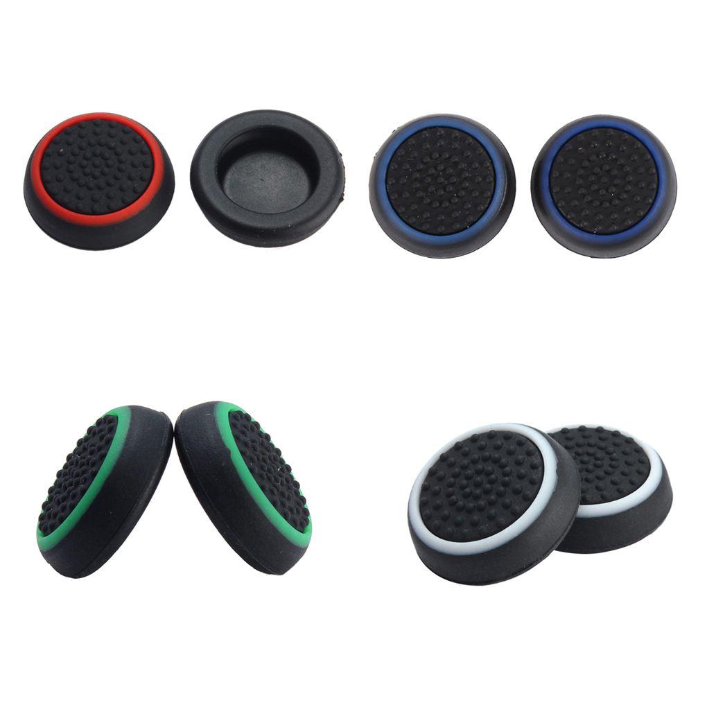 2X Replacement Silicone Thumbsticks Joystick Cap Cover for P3/P4/XBOX 360/ONE