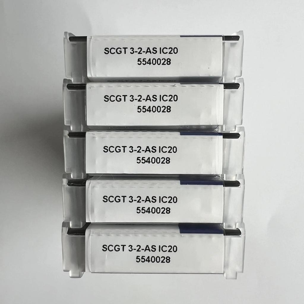 ISCAR / SCGT09T308-AS IC20 /Industrial Indexable Carbide Inserts 10 Pcs