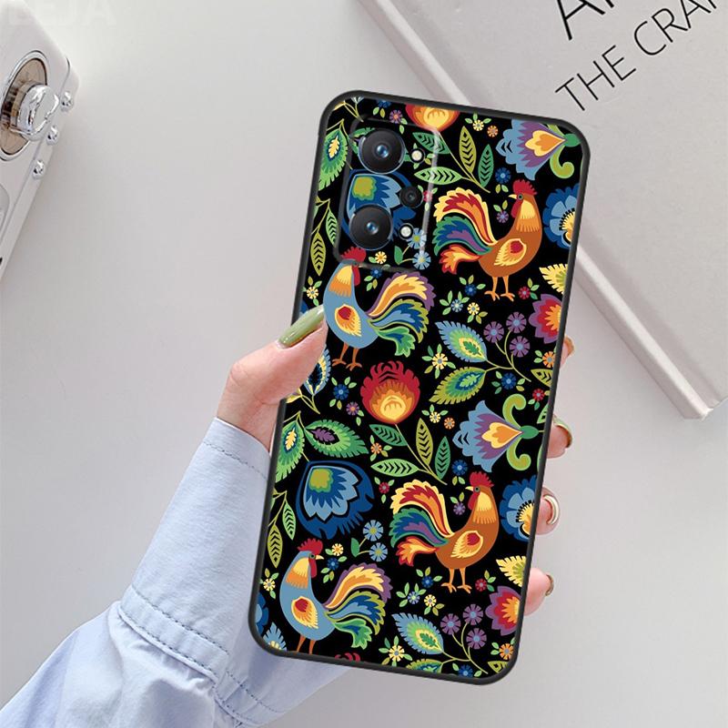 

Chicken Hen Rooster For Realme C61 C75 C55 C51 C21Y C25S C67 C53 13 12 10 11 14 Pro Plus GT 6T 6 5 GT7 Pro Case Realme GT7 Pro