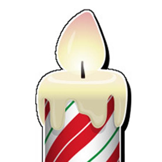 Christmas Yard Sign Outdoor Red White Striped Candle Sign with Stake for Garden Balcony Pathway Walkway Decor