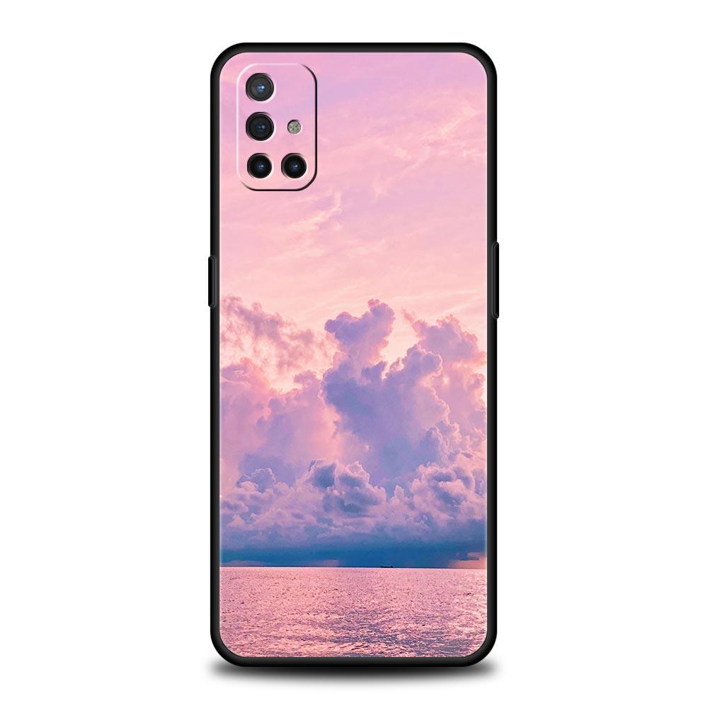 Cloud Summer Sunset Glow Case For OnePlus 15 13 12 11 10 9 8 15T 13T 10T 7T Pro 13R 12R 9RT 8T Nord 4 N10 2T CE 2 3 5G Cover