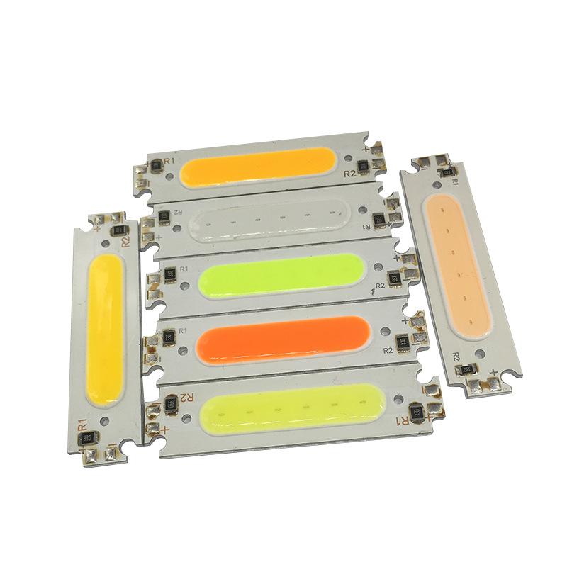 5/10/30 Stück DC 12V 2W Balken COB Lichtchip 60x15MM LED COB Streifenlicht Flutlichtperlen Weiß/Rot/Grün/Blau/Rosa/Lila COB Chips
