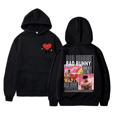 Rapper Bad Bunny Un Verano Sin Ti Music Album Hoodies Men Woman Vintage Hoodie Hooded Sweatshirt Hip Hop Rap Male Streetwear Y2k
