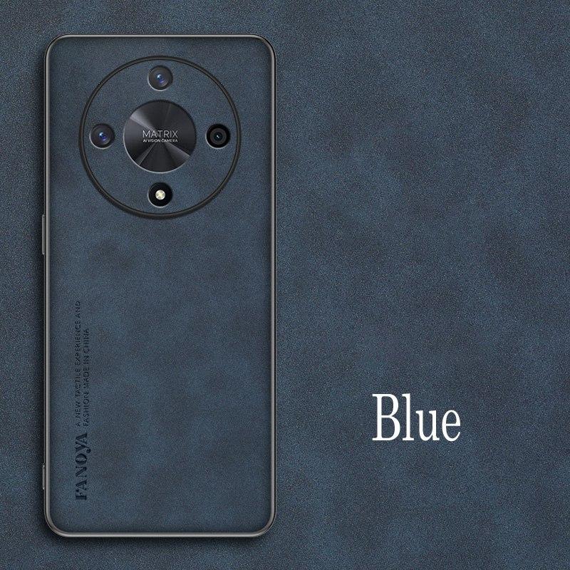 For Honor X9B Luxury Sheepskin Leather Shockproof Silicone Case For Honor X9B Phone Case Cover Coque