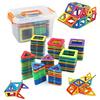 Rui Yue Magnetic Building Blocks, Magnetic Toys, 90 Pieces, 45 Squares and 45 Triangles, Suitable for Children Ages 6 and Up.