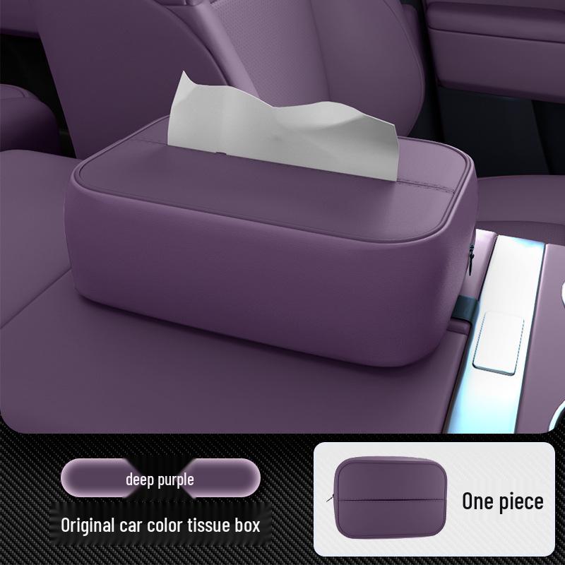 Compatible Tissue Box for Avatr 06/07/11/12: Car Armrest Hanging Interior Bag, 25 New Model