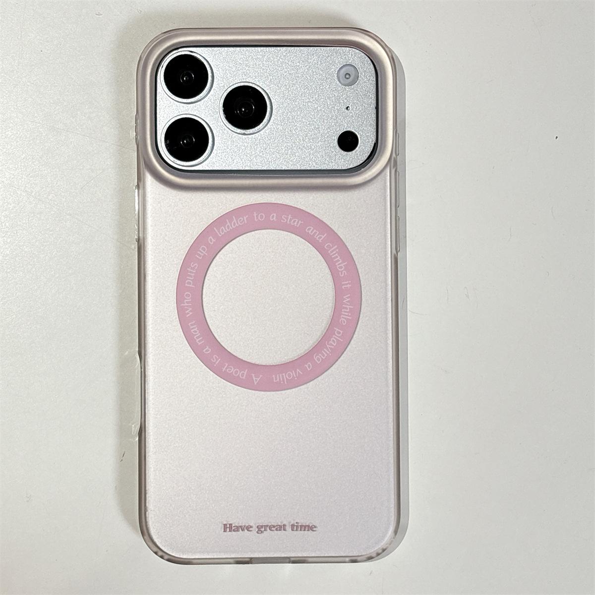 

Solid Color Magnetic Double-Layer Electroplated iPhone 15 Case for 17/16 Pro Max - Drop-Proof Protection iPhone 14 Pro