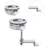 Boat Floor Buckle Hatch Latch Easy to Install Flush Turning Lift Handle Lock without Key