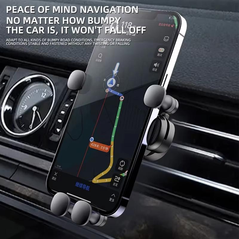 Universal Gravity Car Phone Holder Air Vent Mount Mobile Support for 13/12 - Automotive GPS Stand