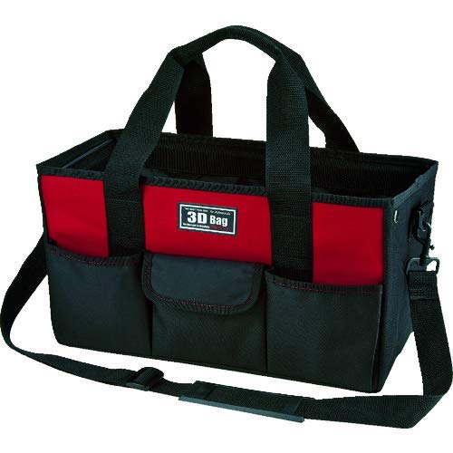 

Ring Star 3D Bag with 10 Pockets, Red, RD-435 (L435 x W200 x H235mm)