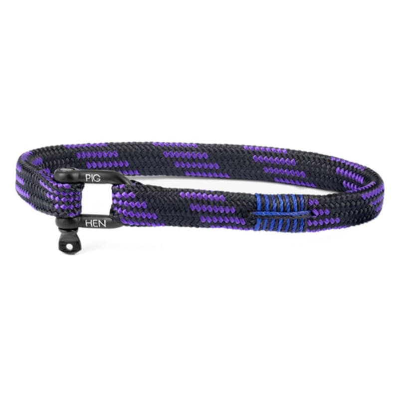 

PIG & HEN Vicious Big Bracelet - Black X Royal Purple X Black ML