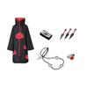 Fashion Anime Naruto Akatsuki /Uchiha Itachi Costume Cosplay Halloween Christmas Pain Cloak Cape