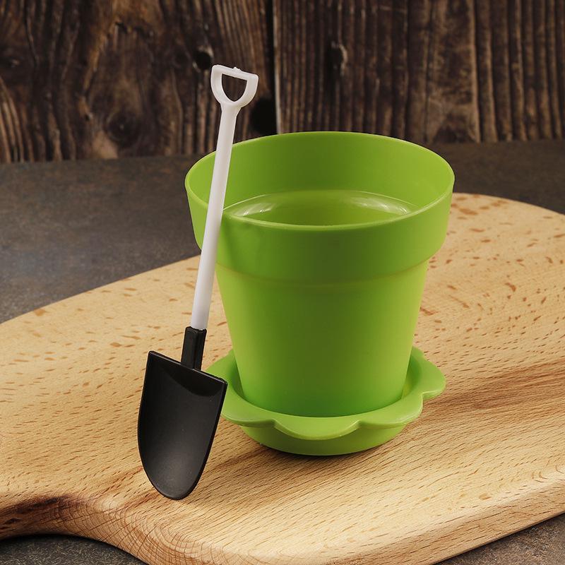 Bonsai Mousse Dessert Cup Wood Crumb Cake Pot for Pudding, Ice Cream, Jelly & Yogurt