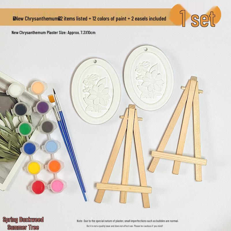 Mini Plaster Doll DIY Coloring Kit – Handmade Creative Toy & Gift Ornament