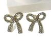 @Special Offer @Design Bow Stud Earrings New Cold Wind Earrings Earrings Women