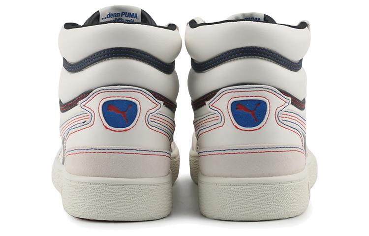 Men's Sneakers PUMA Ralph Sampson Mid Panorama 'Creamwhite Black Red'