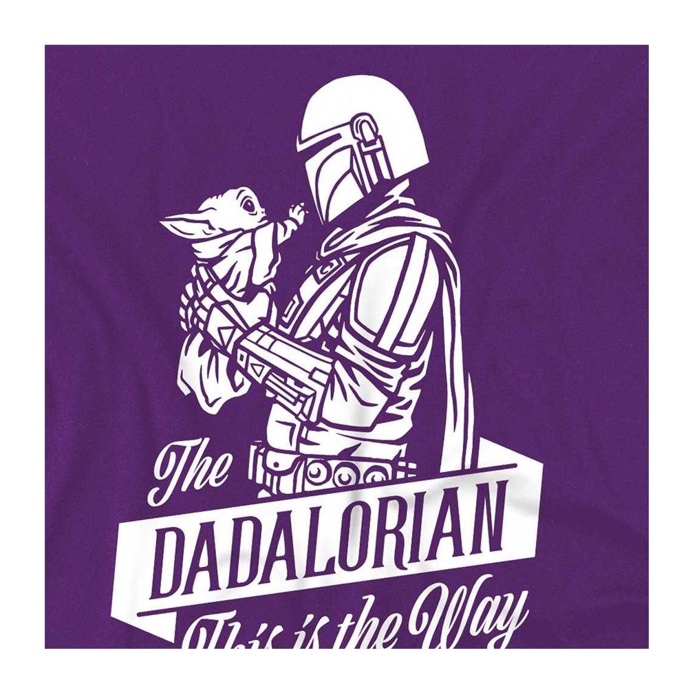 Star Wars Mens Dadalorian Star Wars: The Mandalorian T-Shirt