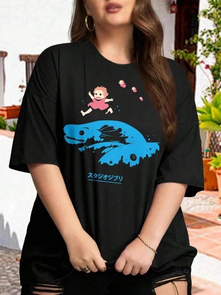 Anime Ponyo Unisex And Unisex TShirt Unisex 2 S