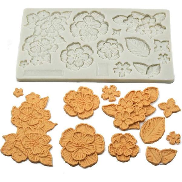 

Силиконовые формы для мастики, Форма цветов и листьев, Рельефный бордюр для торта в виде свитков, Кружевной коврик для украшения свадебного торта, Конфеты, Шоколад, Сахарная мастика