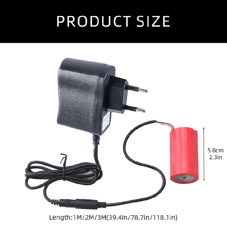 Battery Eliminators Line AC100V-240V To 1x1.5V LR20 D Dummy Battery Power Cable for Desk Lamps Instruments