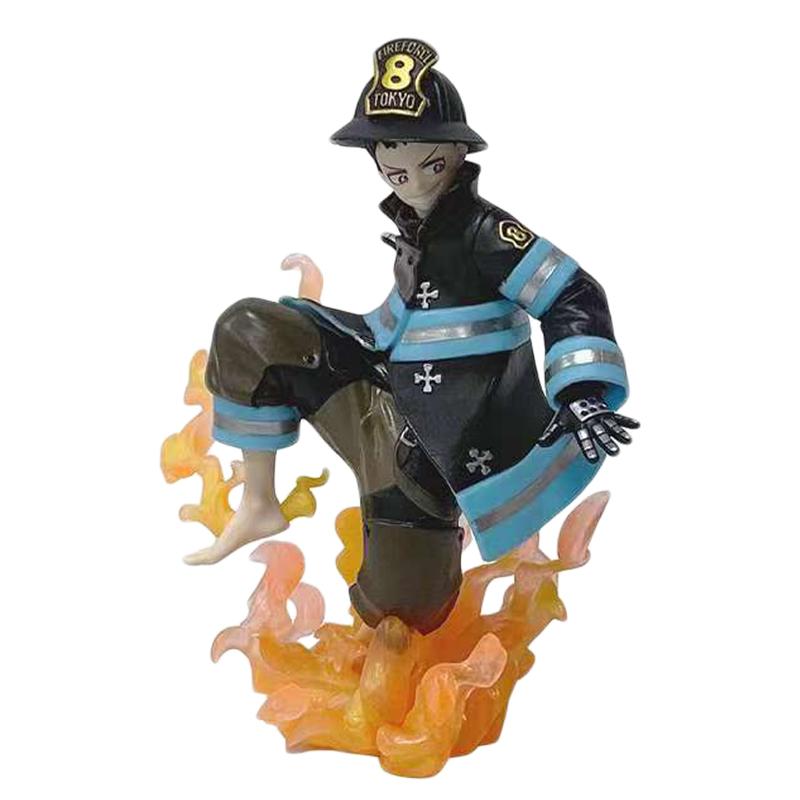 

NEW In Stock KOTOBUKIYA ARTFX J Fire Force Shinra Kusakabe Anime Finished Model Toy Gift Collection