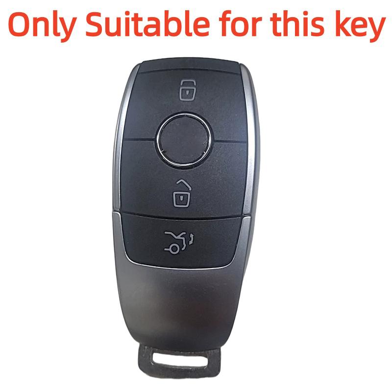 Silicone Car Remote Key Case Cover for Mercedes Benz A C E S G Class GLC CLE CLA GLB GLS W177 W205 W213 W222 X167 AMG