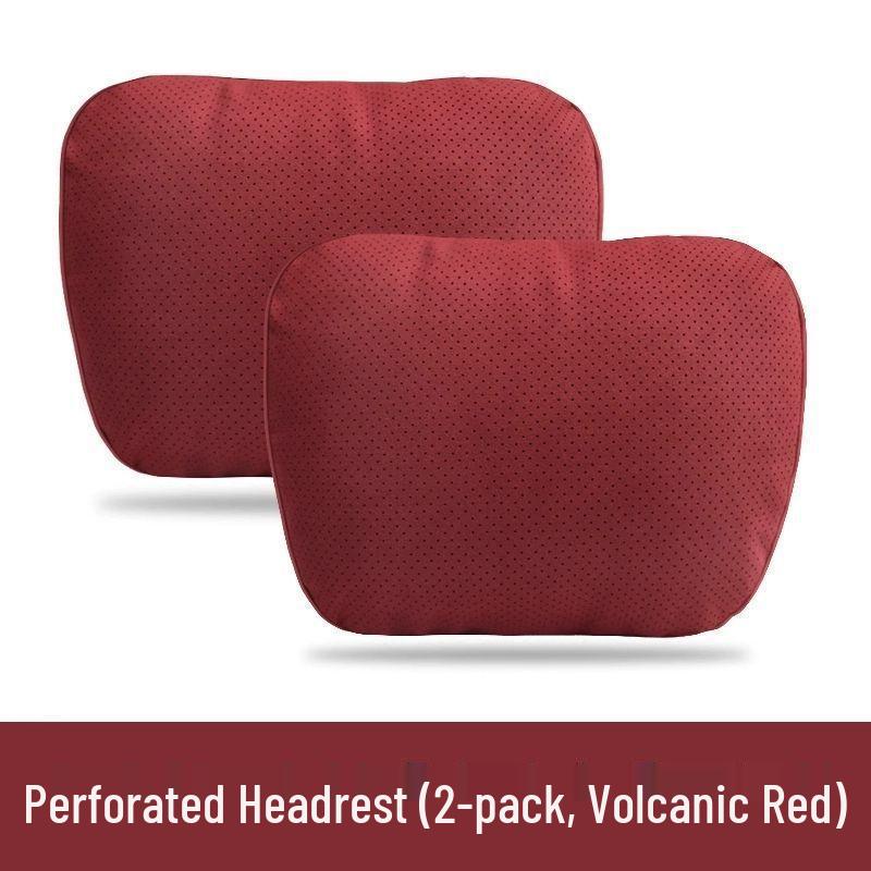 Tesla Car Headrest and Neck Support Pillow for Model 3/Y/S/X - Lumbar Support Cushion for Car Seats