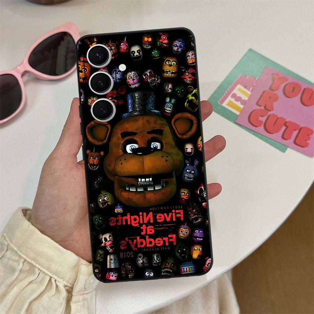

Чехол для телефона F-Five N-Nights At F-FreddyS Для Samsung S 24 Fe 25 Ultra Plus 20 Lite 21 30 22 23 24 22 Ultra 5G Fundas Samsung S25