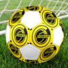 1PC Glimt Size 5 Soccer Ball PrahaIndoor Soccer Ball Colorful All Ages Machine Stitched PVC Competition Ready Durable High-Bounce