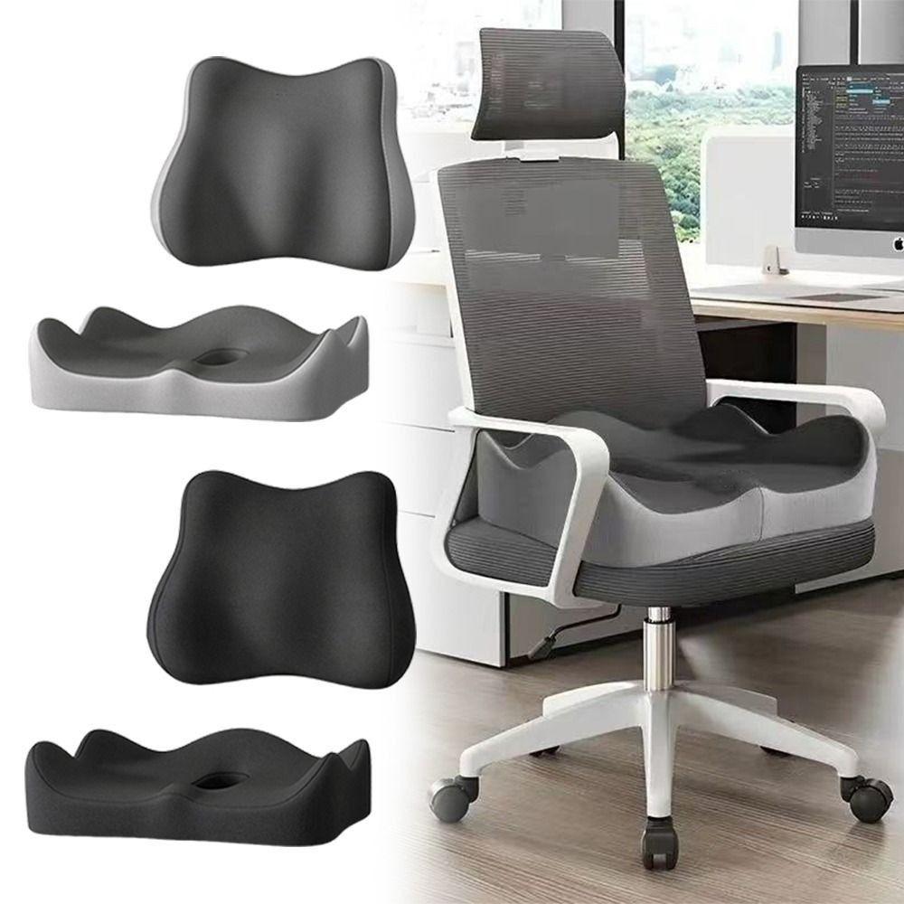 Health Care Back Support Cushion High Density Sciatica Relief Cushion New Lumbar Support Pillow