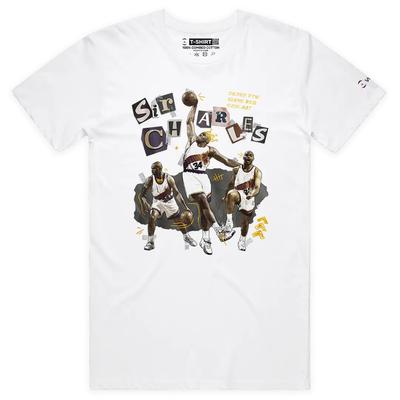VOICEART Vintage Sir Charles Barkley Sport Grafik T-Shirt für Basketball-Fans